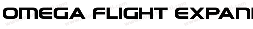 Omega Flight Expanded Italic字体转换